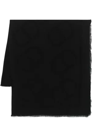 Twin-Set Logo-jacquard scarf