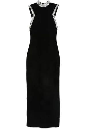 Sandro Bead-embellished maxi dress