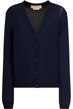 Marni Logo-embroidered cardigan