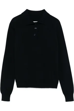 Maison Margiela Virgin-wool polo top