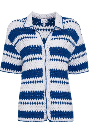 The Upside Haven Lovett crochet shirt