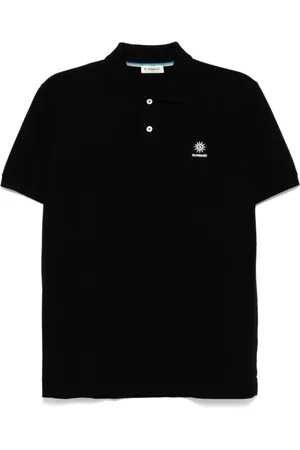 SANDBANKS Logo-badge polo shirt