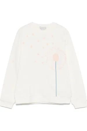 Stella McCartney Floral-embroiderde sweatshirt