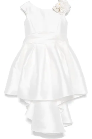 MONNALISA Floral-appliqu?? dress
