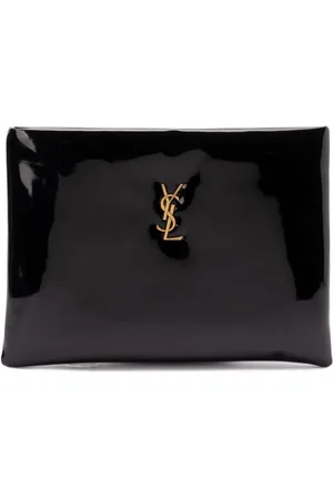 Saint Laurent Logo-lettering pouch