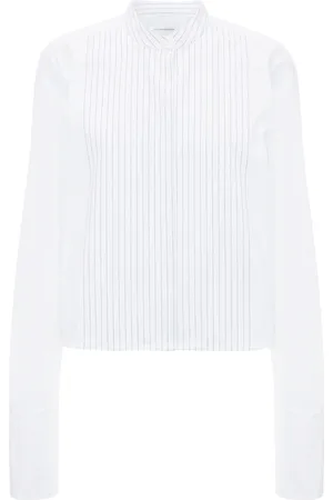 Victoria Beckham Cropped tuxedo shirt