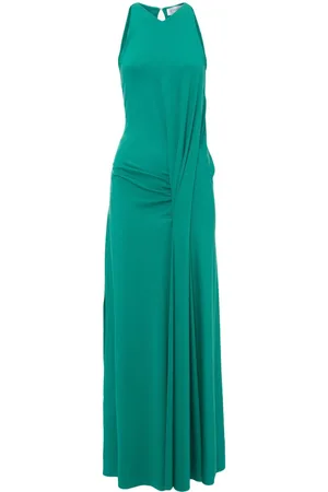 Victoria Beckham Draped sleeveless maxi dress