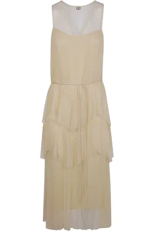 Twin-Set Colourblock midi dress