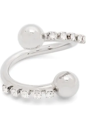 Justine Clenquet Selma Crystal ring