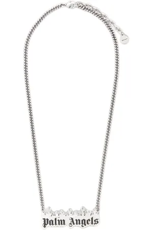 Palm Angels Burning-logo necklace