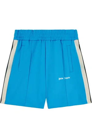 Palm Angels Logo-print track shorts