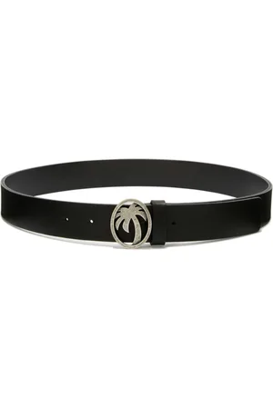 Palm Angels Oval-pam leather belt