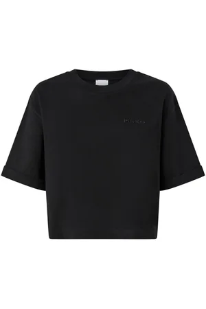 Pinko Logo-embroidered T-shirt