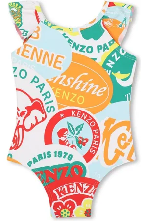 Kenzo Graphic-print swimsuit