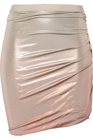 Rick Owens Jade draped mini skirt