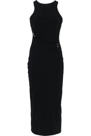Patrizia Pepe Piercing-detail midi dress