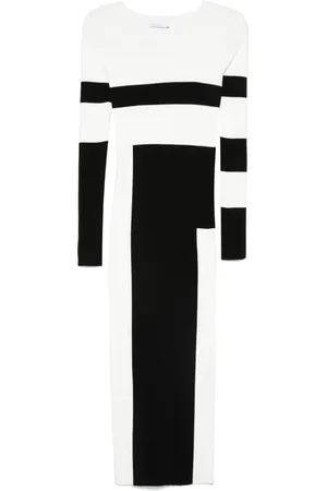 Patrizia Pepe Colour-block midi dress