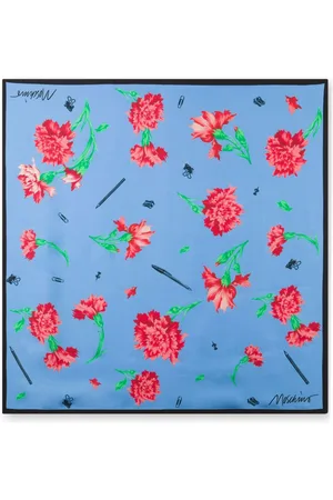 Moschino Floral-print scarf