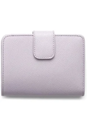 Prada Triangle-logo leather wallet