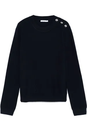 Patrizia Pepe Buttoned-shoulder sweater