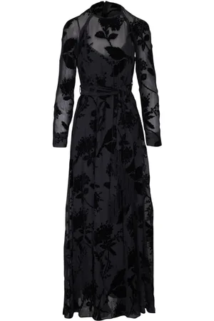 ZIMMERMANN Burnout Sheath maxi dress