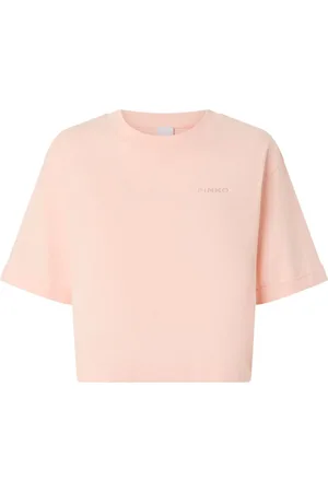 Pinko Logo-embroidered T-shirt