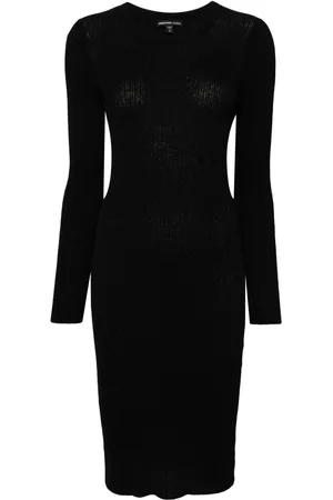 James Perse Ribbed midi dress