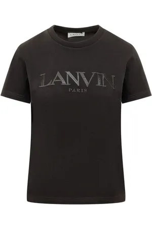 Lanvin Logo-embroidered T-shirt