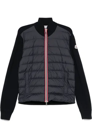 Moncler Padded-panels cardigan