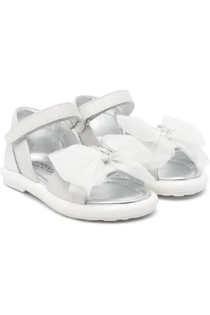 MONNALISA Logo-plaque sandals
