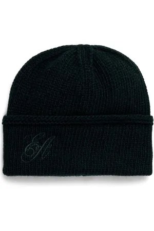 Emporio Armani Logo-embroidered beanie hat