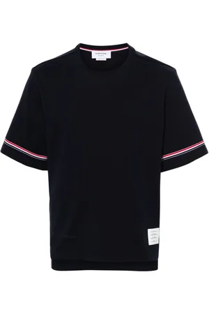 Thom Browne RWB-stripe cotton T-shirt