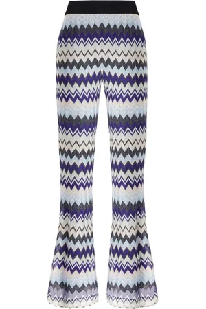 Missoni Zigzag-knit trousers