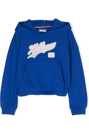 Tommy Hilfiger Logo-appliqu?? jersey hoodie