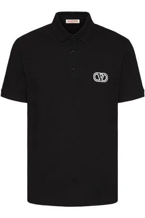 VALENTINO GARAVANI VLogo Signature-patch polo shirt