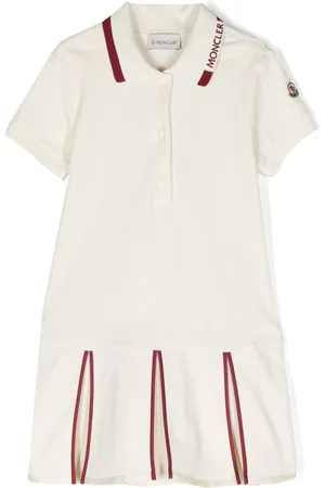Moncler Flared-skirt polo dress