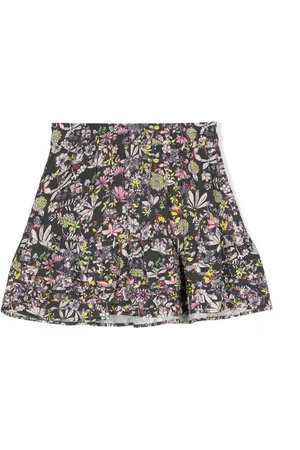 Zadig & Voltaire Floral-print flared skirt