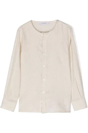 Paolo Pecora Collarless long-sleeve shirt
