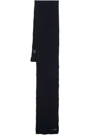 Paul & Shark Logo-patch knit scarf