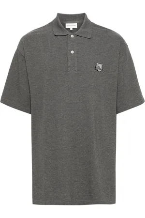 Maison Kitsuné Fox-motif cotton polo shirt