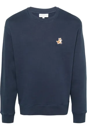 Maison Kitsuné Fox-motif cotton sweatshirt