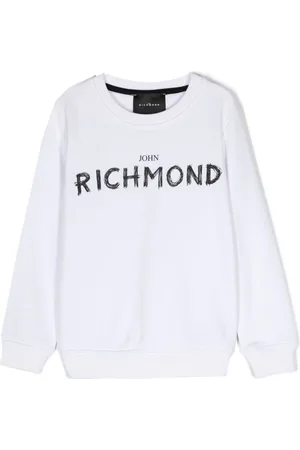 John Richmond Logo-print cotton sweatshirt