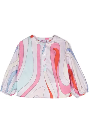 PUCCI Junior Iride-print shirt