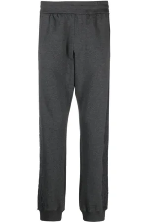 VERSACE Barocco-motif tapered track pants