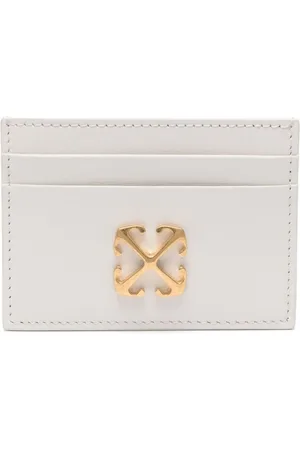 OFF-WHITE Jitney Simple leather cardholder