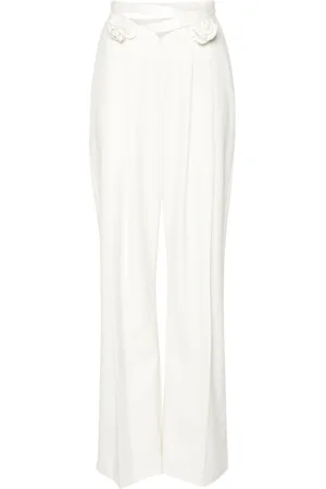 Seen Users Wrapped In Roses palazzo pants