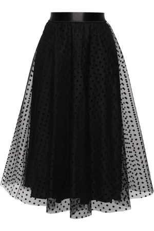 NISSA Polka-dot tulle skirt
