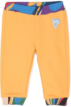 PUCCI Junior Embroidered-logo track pants