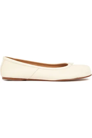 Maison Margiela Tabi leather ballerina shoes