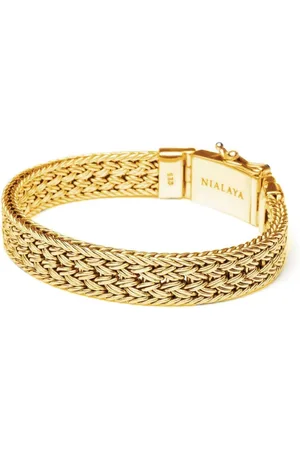 Nialaya Braided chain bracelet